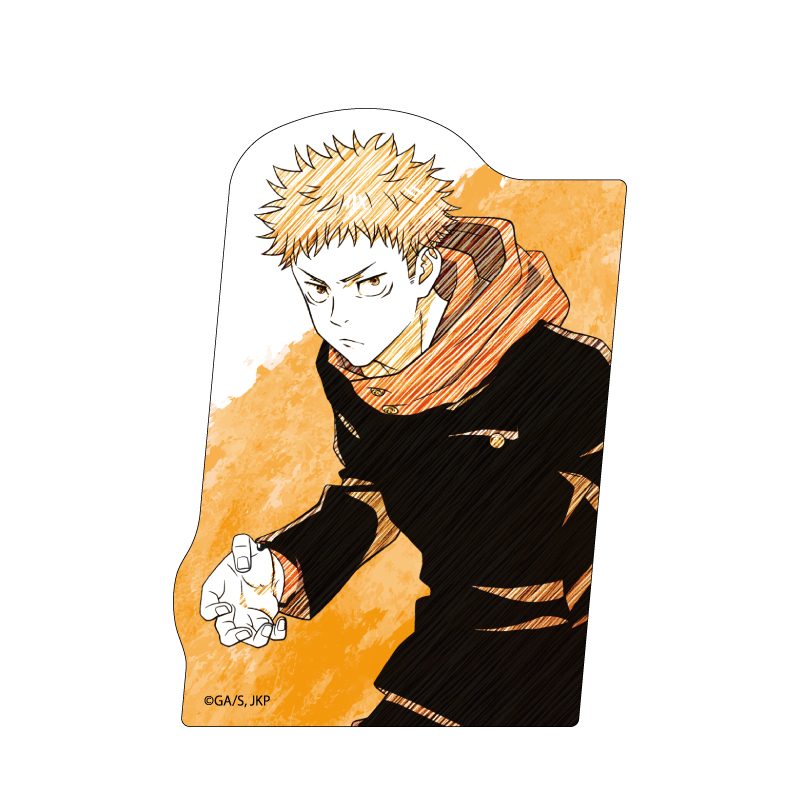 ダイカットステッカー 呪術廻戦 01 虎杖悠仁(グラフアートスケッチイラスト) (Die-cut Sticker "Jujutsu Kaisen" 01 Itadori Yuji (Graff Art Sketch Illustration))