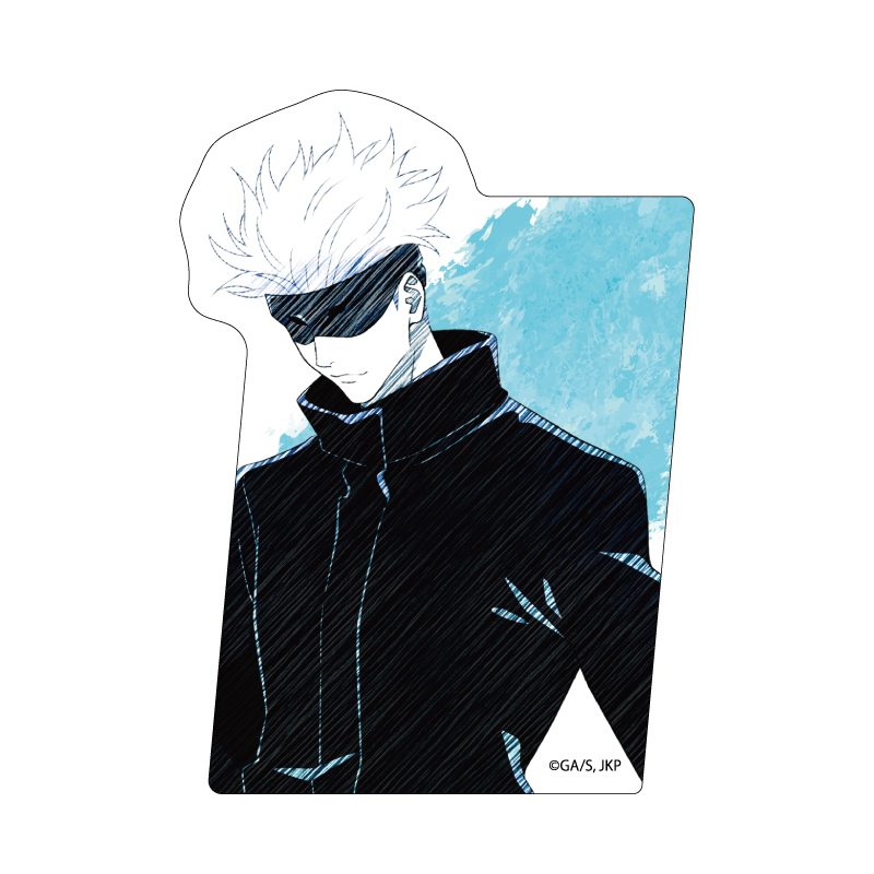 ダイカットステッカー 呪術廻戦 04 五条悟(グラフアートスケッチイラスト) (Die-cut Sticker "Jujutsu Kaisen" 04 Gojo Satoru (Graff Art Sketch Illustration))