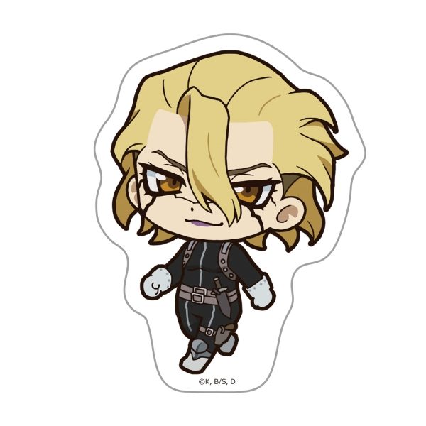 Dr.STONE ついてっくダイカットステッカー スタンリー・スナイダー ("Dr. Stone" Tsuitekku Die-cut Sticker Stanley Snyder)