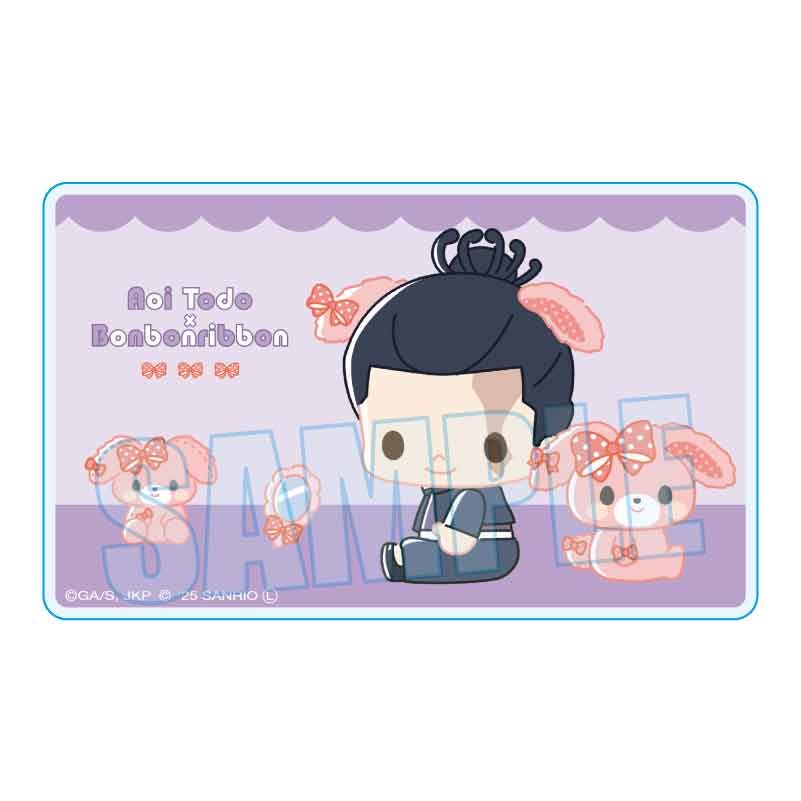 アクリルカード 呪術廻戦×サンリオキャラクターズ 東堂葵×ぼんぼんりぼん (Acrylic Card "Jujutsu Kaisen" x Sanrio Characters Todo Aoi x BonBon Ribbon)