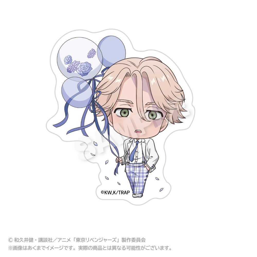 東京リベンジャーズ ミニキャラダイカットステッカー バルーンスーツVer. 乾青宗 ("Tokyo Revengers" Mini Character Die-cut Sticker Balloon Suit Ver. Inui Seishu)