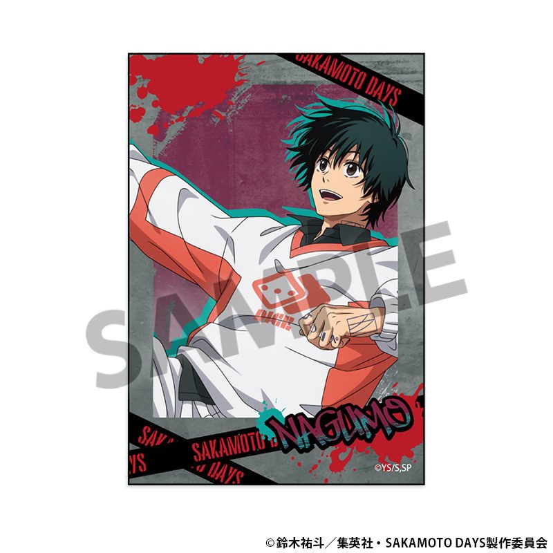 SAKAMOTO DAYS 描き下ろしステッカー 南雲 パルクールVer. ("Sakamoto Days" Original Illustration Sticker Nagumo Parkour Ver.)