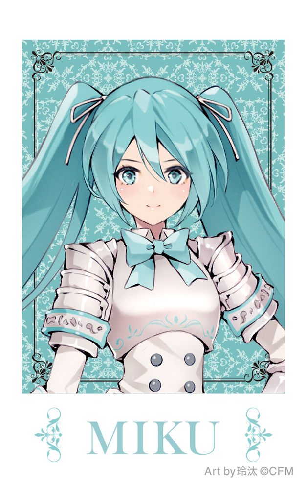 初音ミクシリーズ チェキプリント 初音ミク 騎士 Art by 玲汰 (Hatsune Miku Series Instax Print Hatsune Miku Knight Art by Reita)