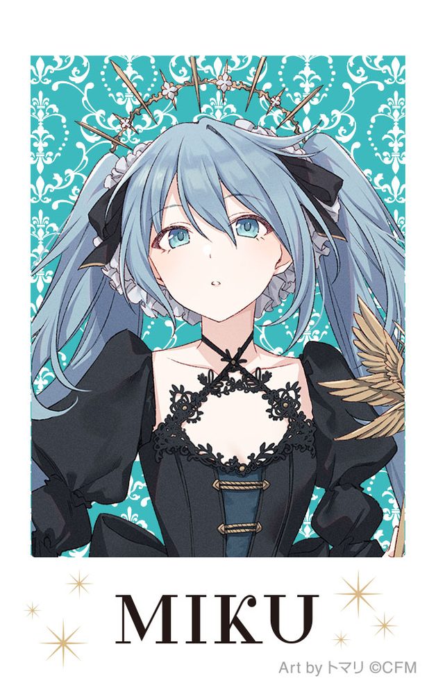 初音ミクシリーズ チェキプリント 初音ミク 魔法使い Art by トマリ (Hatsune Miku Series Instax Print Hatsune Miku Magician Art by Tomari)