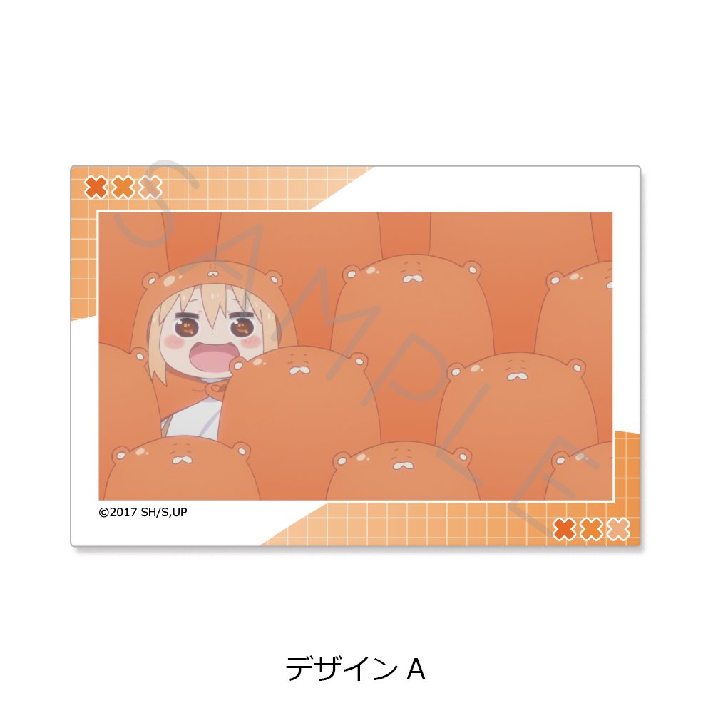 干物妹!うまるちゃんR クリアカードステッカー デザインA ("Himouto! Umaru-chan R" Clear Card Sticker Design A)