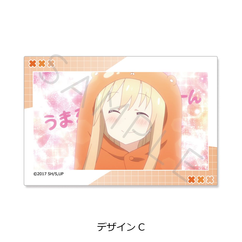 干物妹!うまるちゃんR クリアカードステッカー デザインC ("Himouto! Umaru-chan R" Clear Card Sticker Design C)