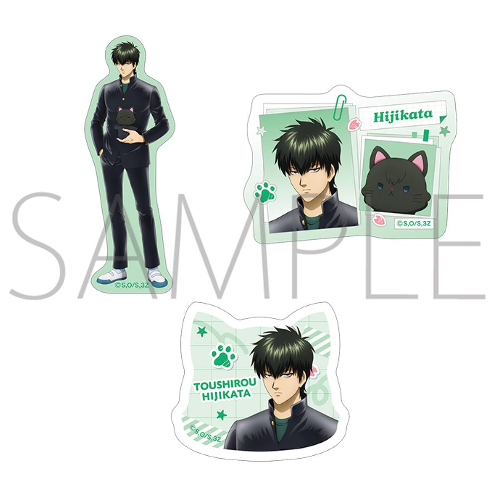 3年Z組銀八先生 withCAT ステッカーセット 土方十四郎 ("3-Z Class Ginpachi-sensei" withCAT Sticker Set Hijikata Toushirou)