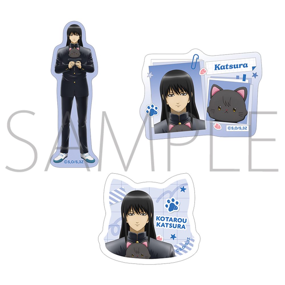 3年Z組銀八先生 withCAT ステッカーセット 桂小太郎 ("3-Z Class Ginpachi-sensei" withCAT Sticker Set Katsura Kotarou)