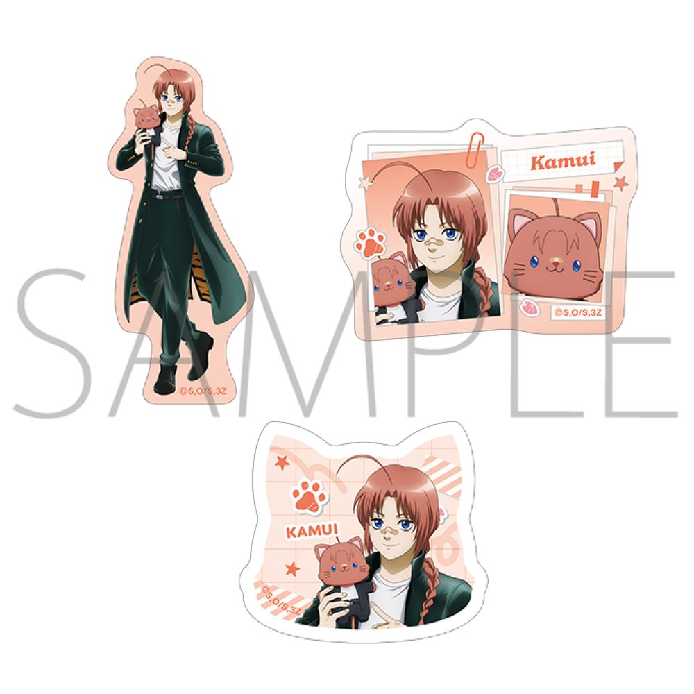 3年Z組銀八先生 withCAT ステッカーセット 神威 ("3-Z Class Ginpachi-sensei" withCAT Sticker Set Kamui)