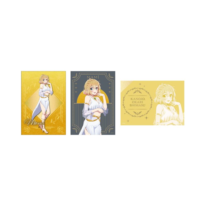 L版ブロマイド3枚セット 彼女、お借りします 02 七海麻美 女神Ver.(描き下ろしイラスト) (L Size Bromide 3 Set "Rent-A-Girlfriend" 02 Nanami Mami Goddess Ver. (Original Illustration))