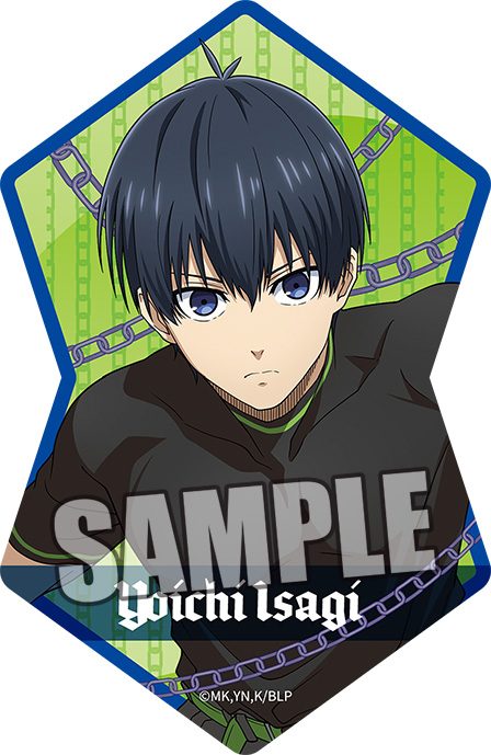 ブルーロック ステッカー2枚セット 潔世一 ("Blue Lock" Sticker 2 Set Isagi Yoichi)