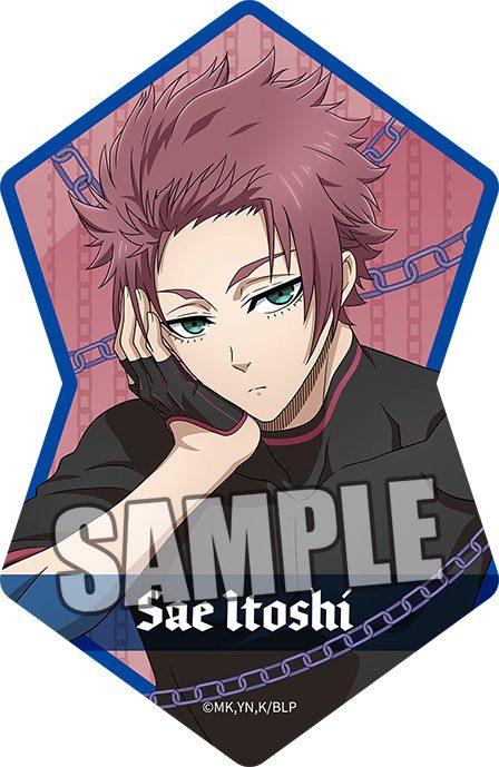 ブルーロック ステッカー2枚セット 糸師冴 ("Blue Lock" Sticker 2 Set Itoshi Sae)