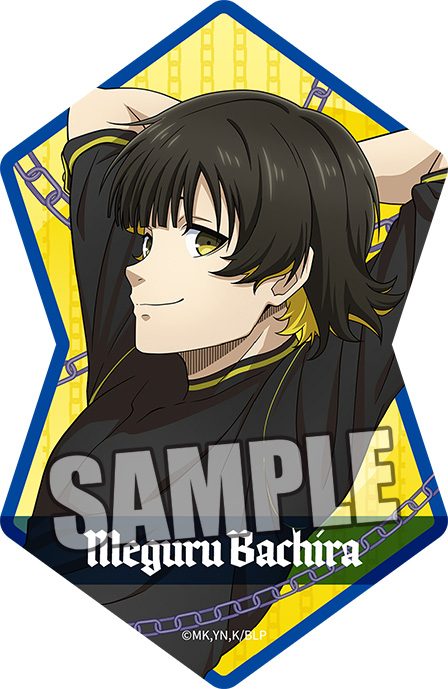 ブルーロック ステッカー2枚セット 蜂楽廻 ("Blue Lock" Sticker 2 Set Bachira Meguru)