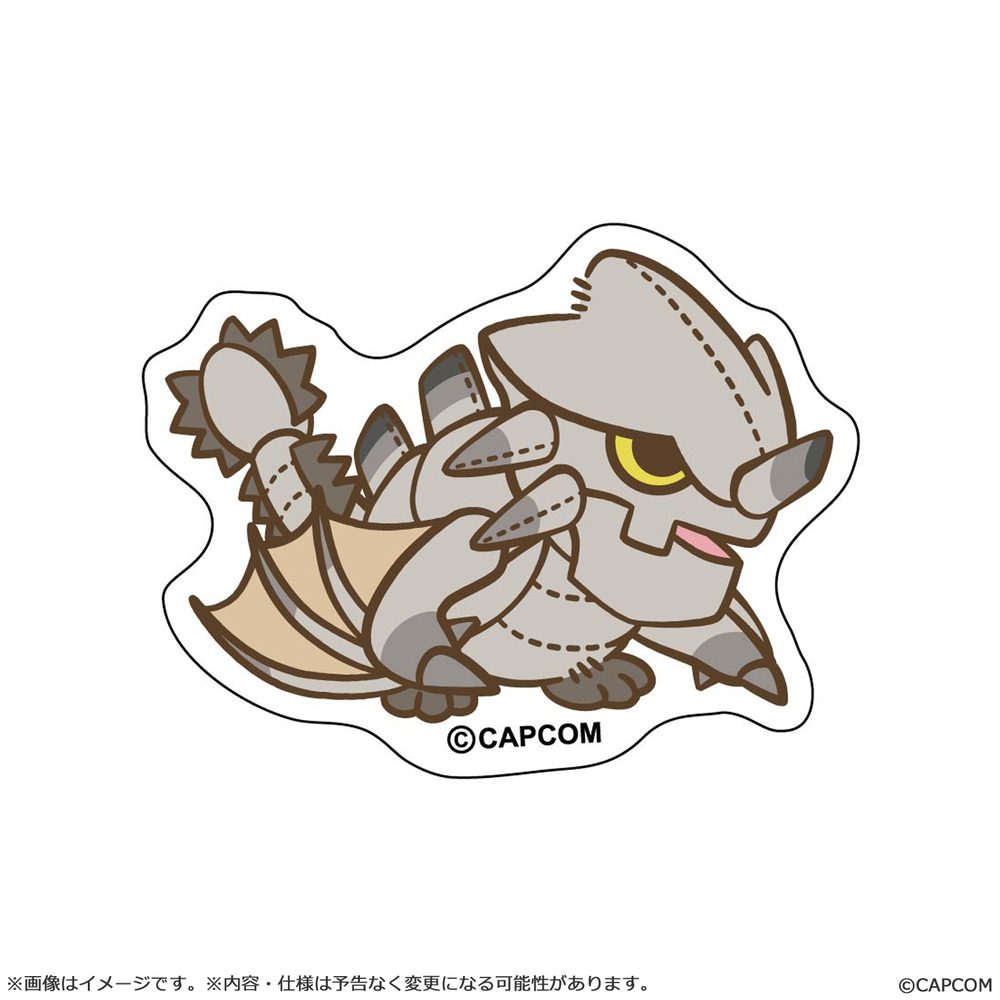 モンスターハンター モンでふぉ ダイカットステッカー グラビモス ("Monster Hunter" MonDefo Die-cut Sticker Gravios)