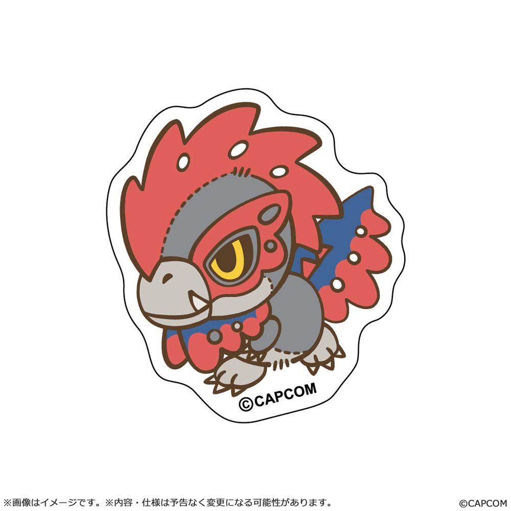 モンスターハンター モンでふぉ ダイカットステッカー ケマトリス ("Monster Hunter" MonDefo Die-cut Sticker Quematrice)