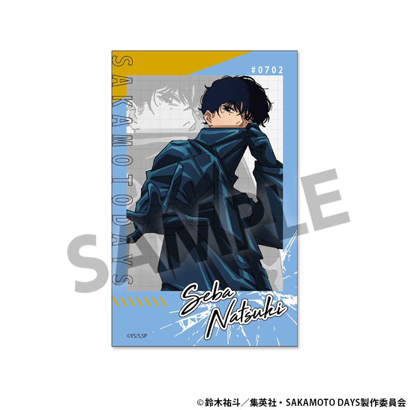 SAKAMOTO DAYS インスタントフォト風ステッカー 勢羽夏生 ("Sakamoto Days" Instant Photo Style Sticker Seba Natsuki)