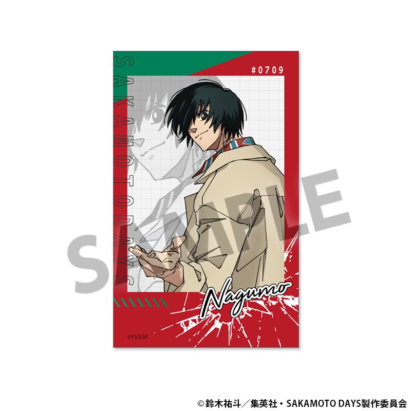 SAKAMOTO DAYS インスタントフォト風ステッカー 南雲 ("Sakamoto Days" Instant Photo Style Sticker Nagumo)