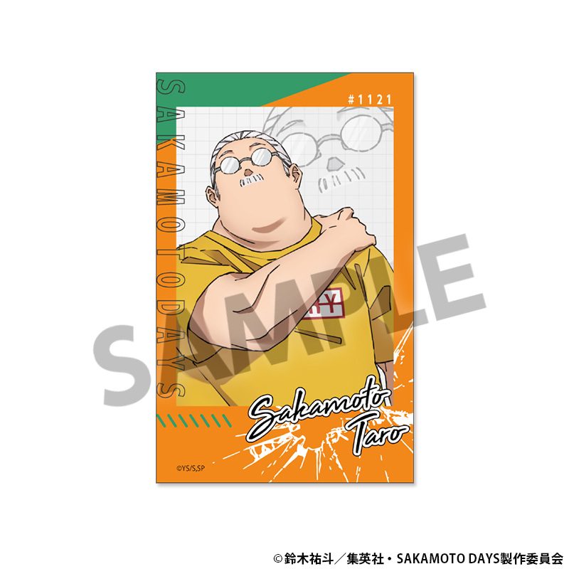 SAKAMOTO DAYS インスタントフォト風ステッカー 坂本太郎 A ("Sakamoto Days" Instant Photo Style Sticker Sakamoto Taro A)