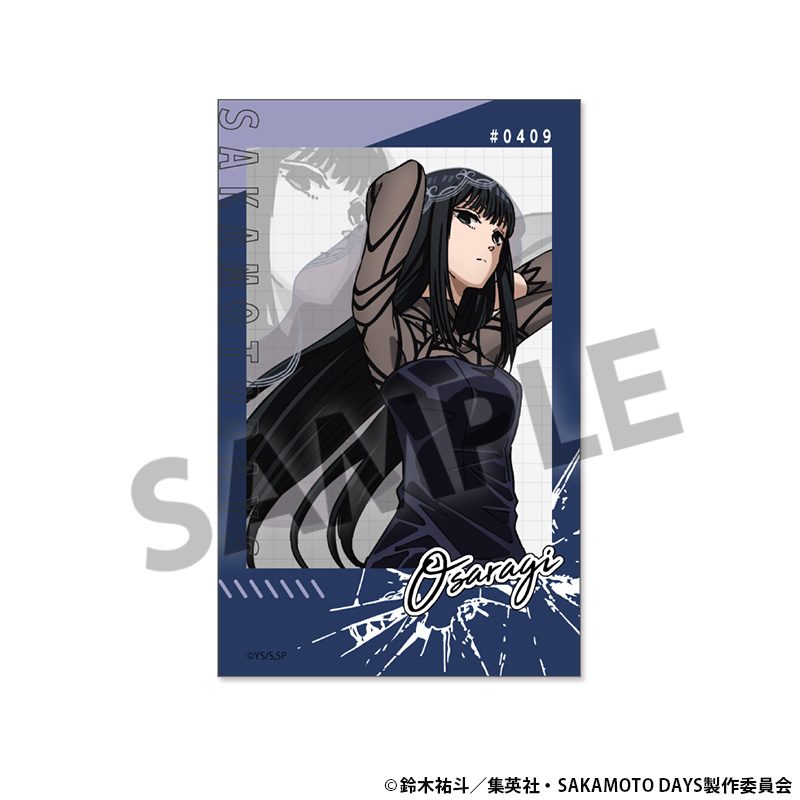 SAKAMOTO DAYS インスタントフォト風ステッカー 大佛 ("Sakamoto Days" Instant Photo Style Sticker Osaragi)