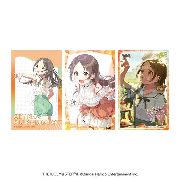 学園アイドルマスター ハードブロマイド(3枚セット) 倉本千奈 ("Gakuen Idolmaster" Hard Bromide (3 Set) Kuramoto China)