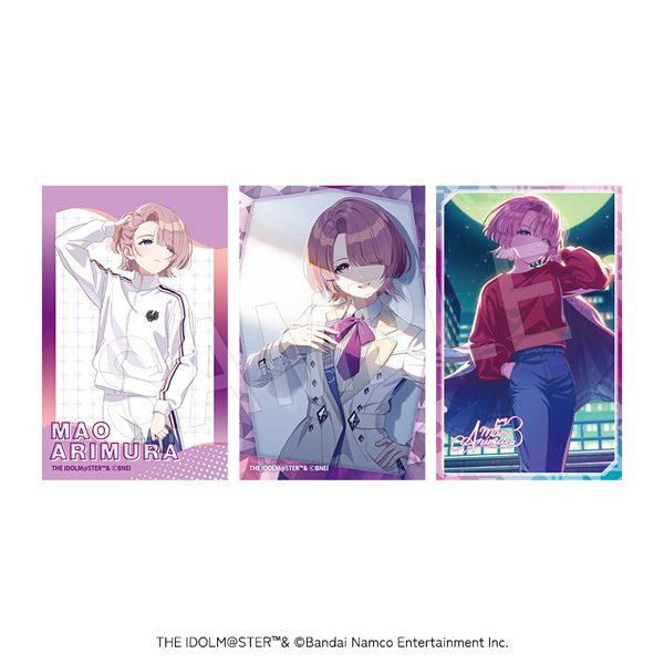 学園アイドルマスター ハードブロマイド(3枚セット) 有村麻央 ("Gakuen Idolmaster" Hard Bromide (3 Set) Arimura Mao)
