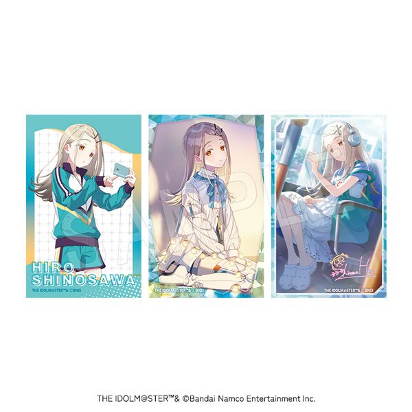 学園アイドルマスター ハードブロマイド(3枚セット) 篠澤広 ("Gakuen Idolmaster" Hard Bromide (3 Set) Shinosawa Hiro)