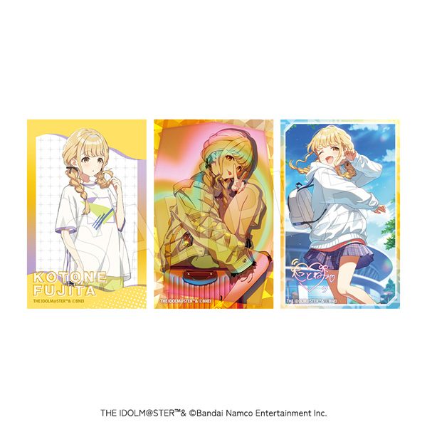 学園アイドルマスター ハードブロマイド(3枚セット) 藤田ことね ("Gakuen Idolmaster" Hard Bromide (3 Set) Fujita Kotone)