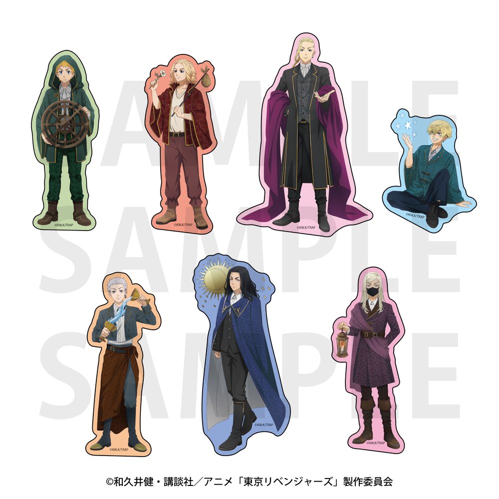 東京リベンジャーズ -アルカナ Collection- ダイカットステッカーセット ("Tokyo Revengers" -Arcana Collection- Die-cut Sticker Set)