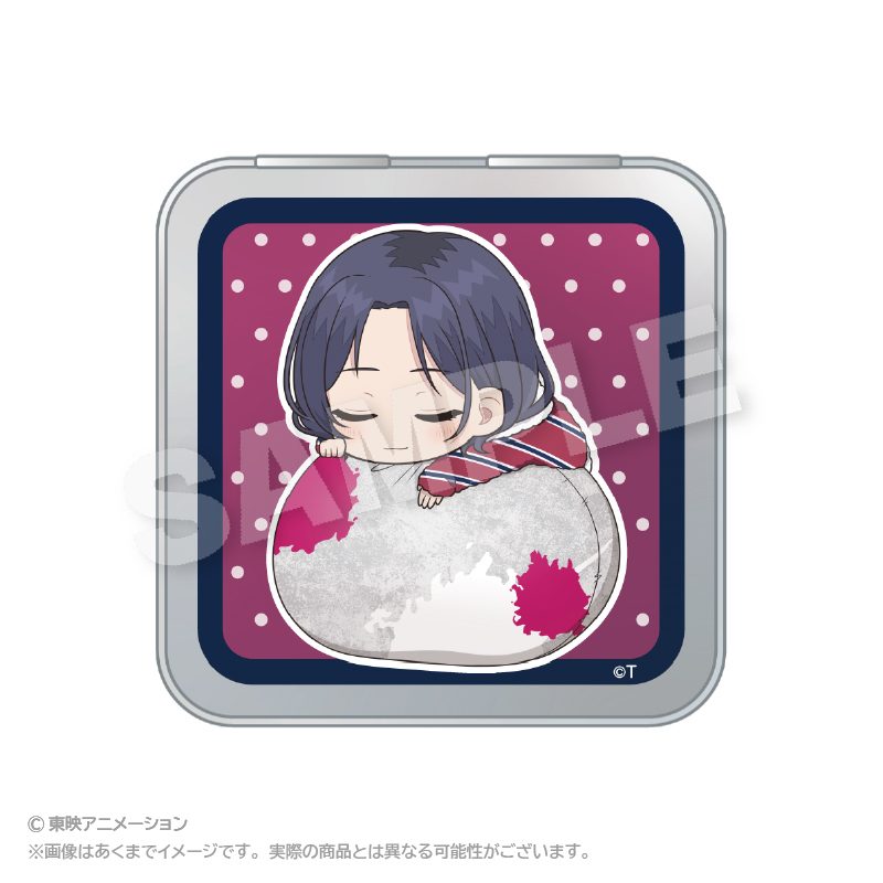 ガールズバンドクライ ふわみんコレクション缶ケース ナナ ("Girls Band Cry" Fuwamin Collection Can Case Nana)