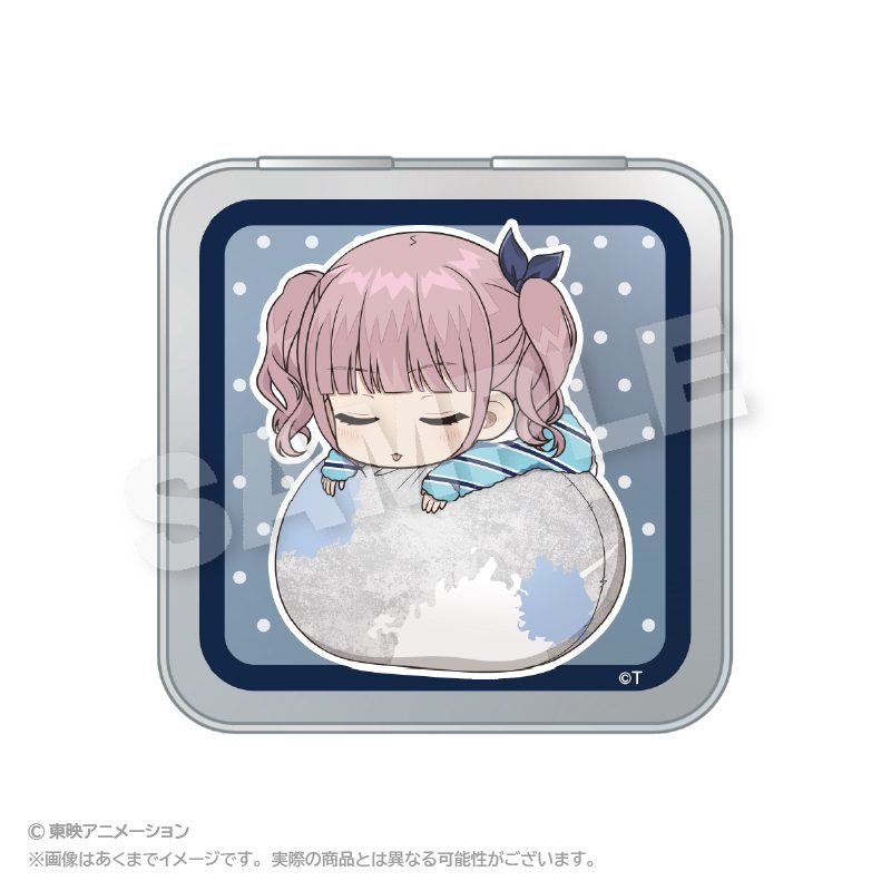 ガールズバンドクライ ふわみんコレクション缶ケース ヒナ ("Girls Band Cry" Fuwamin Collection Can Case Hina)