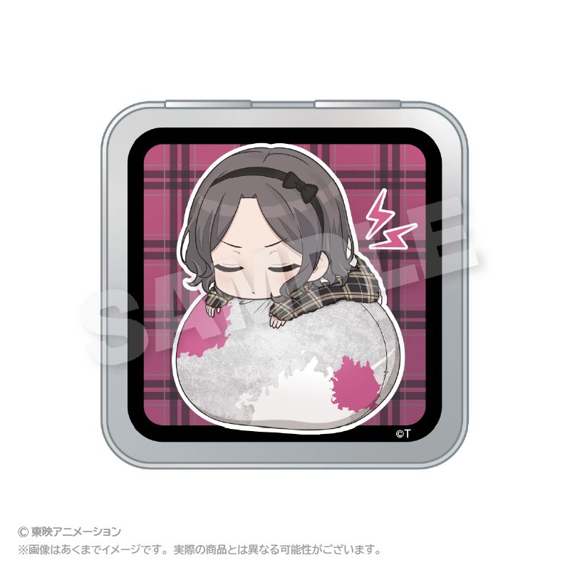 ガールズバンドクライ ふわみんコレクション缶ケース 海老塚智 ("Girls Band Cry" Fuwamin Collection Can Case Ebizuka Tomo)