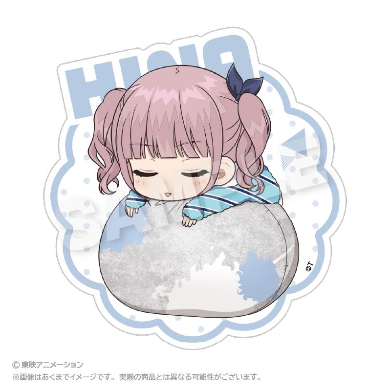 ガールズバンドクライ ふわみんダイカットステッカー ヒナ ("Girls Band Cry" Fuwamin Die-cut Sticker Hina)