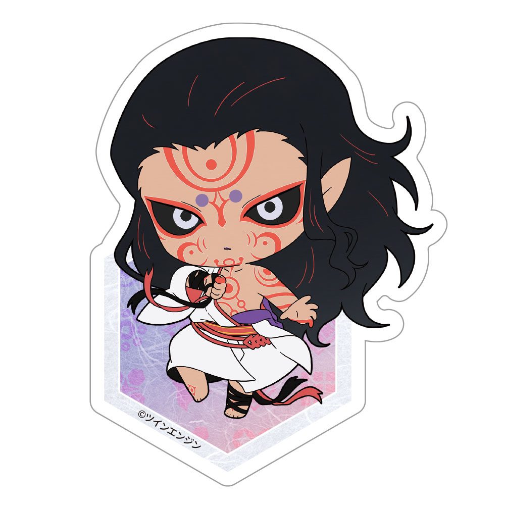 劇場版モノノ怪 第二章 火鼠 ダイカットステッカー 神儀B(描き起こしミニキャラ) ("Mononoke The Movie: Chapter II - The Ashes of Rage" Die-cut Sticker Shingi B (Original Mini Character))