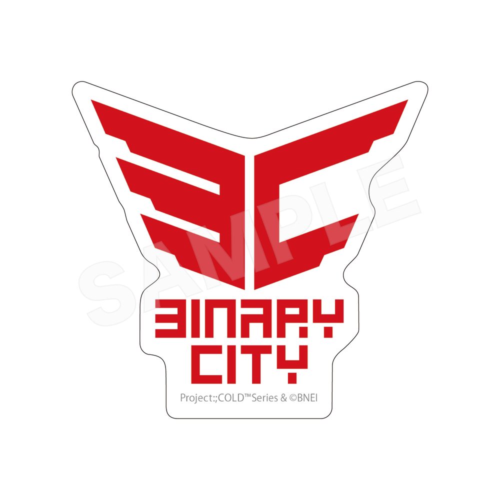 Project:;COLD case.mirage ステッカー 02 Binary City ("Project:;COLD case.mirage" Sticker 02 Binary City)