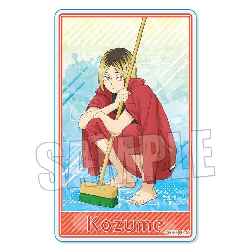 アクリルカード ハイキュー!! 孤爪研磨 プール掃除Ver. (Acrylic Card "Haikyu!!" Kozume Kenma Pool Cleaning Ver.)