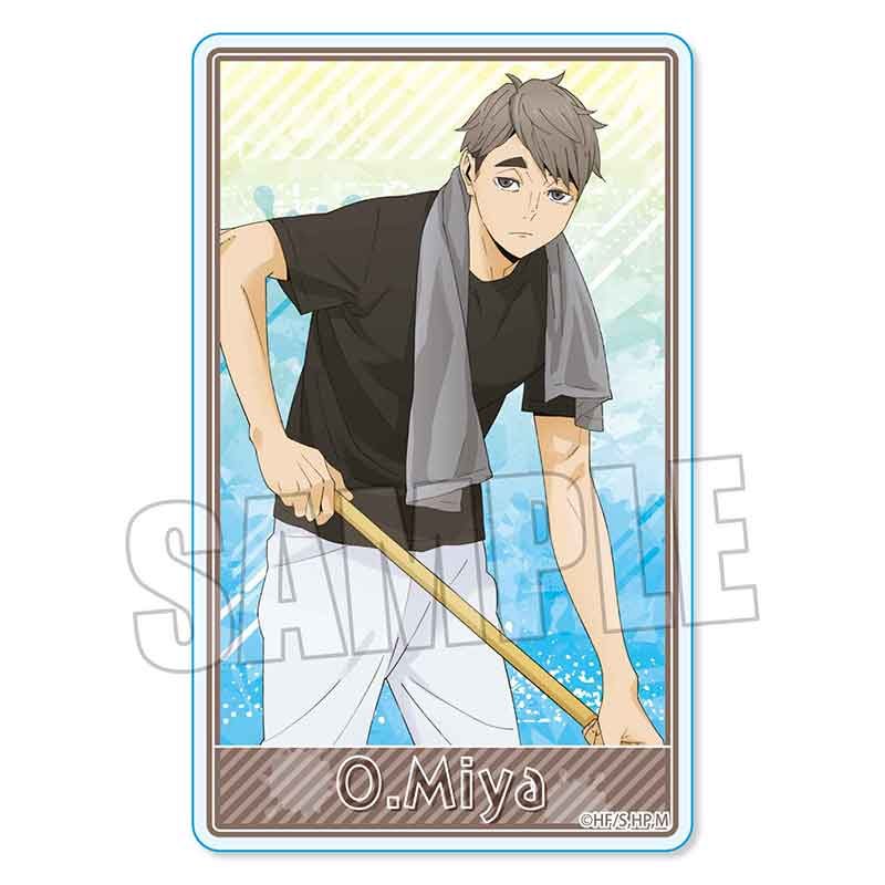 アクリルカード ハイキュー!! 宮治 プール掃除Ver. (Acrylic Card "Haikyu!!" Miya Osamu Pool Cleaning Ver.)