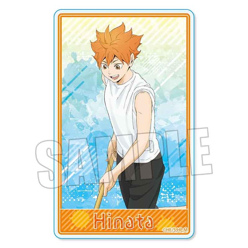 アクリルカード ハイキュー!! 日向翔陽 プール掃除Ver. (Acrylic Card "Haikyu!!" Hinata Shoyo Pool Cleaning Ver.)