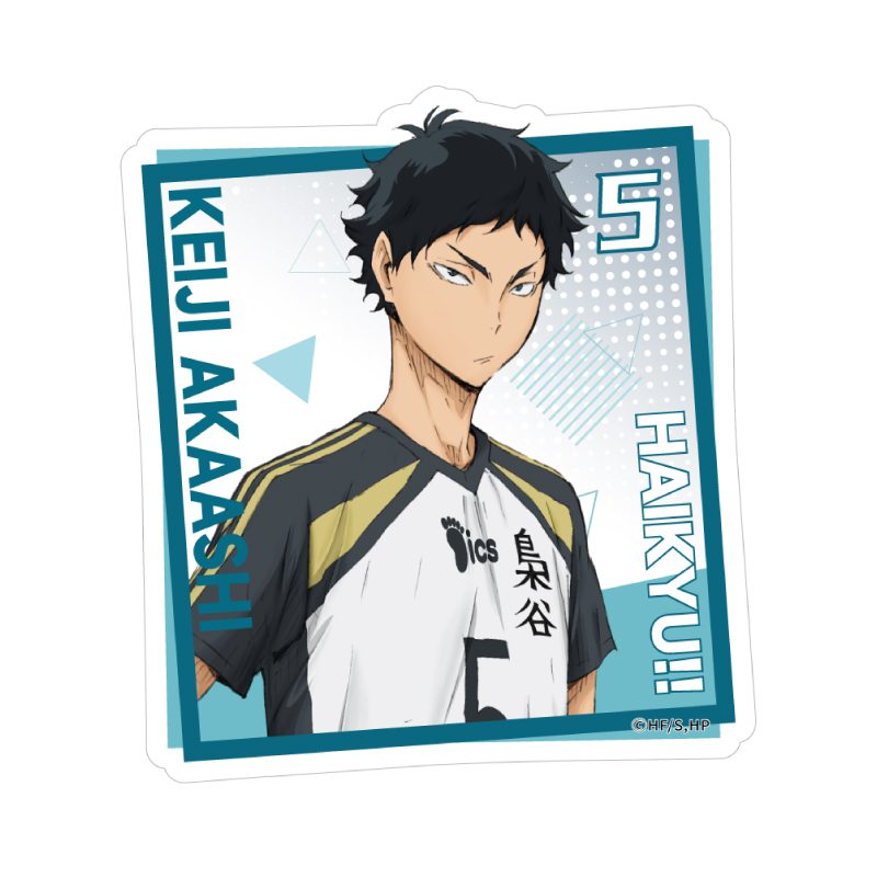 ダイカットステッカー ハイキュー!! 09 赤葦京治 (Die-cut Sticker "Haikyu!!" 09 Akaashi Keiji)