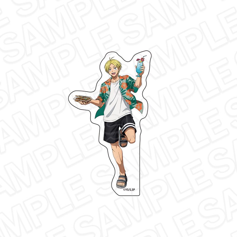 SAKAMOTO DAYS ダイカットステッカー 朝倉シン Summer Cafe Ver. ("Sakamoto Days" Die-cut Sticker Asakura Shin Summer Cafe Ver.)