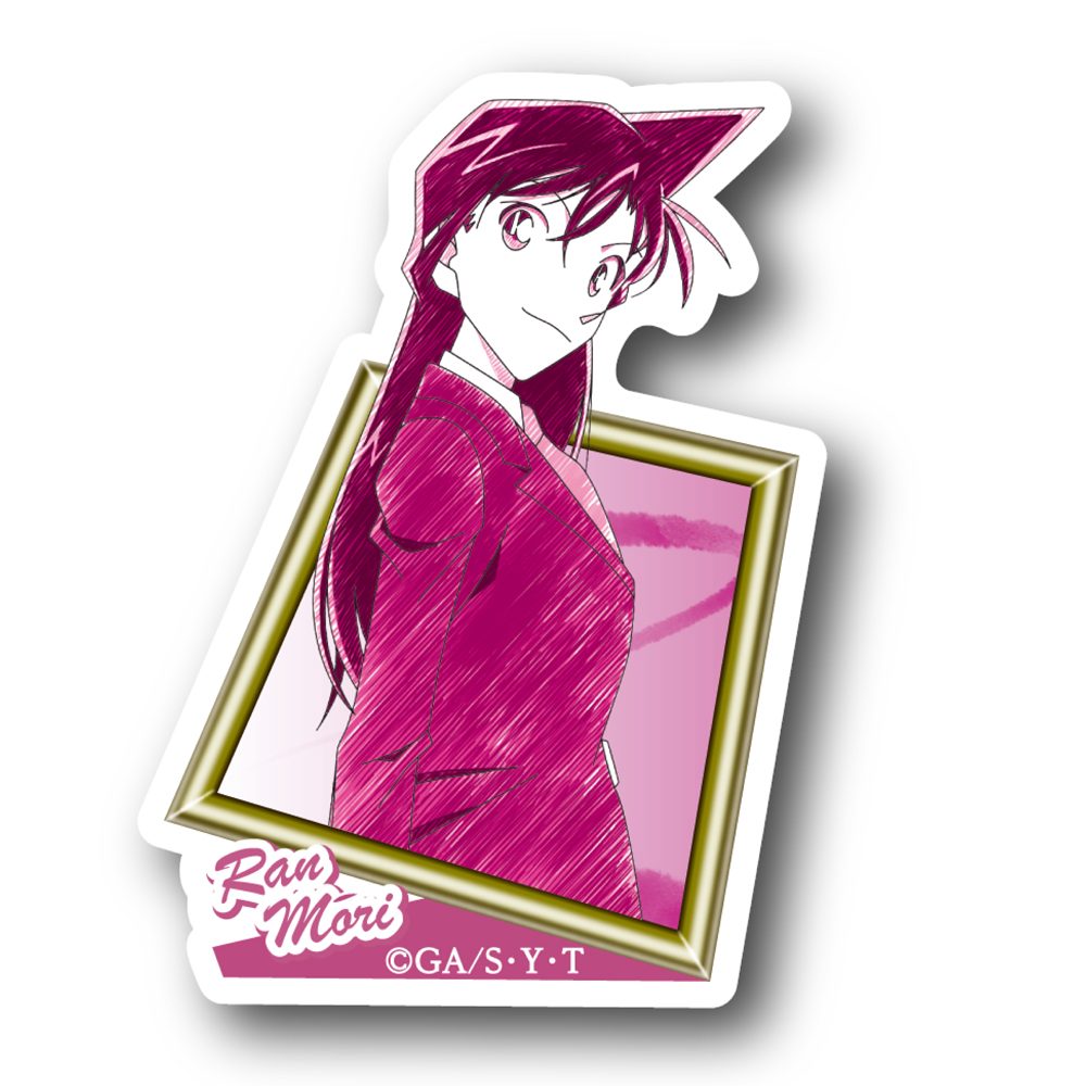 名探偵コナン ペンシルアート ステッカーコレクション Vol.3 毛利蘭 ("Detective Conan" Pencil Art Sticker Collection Vol. 3 Mori Ran)