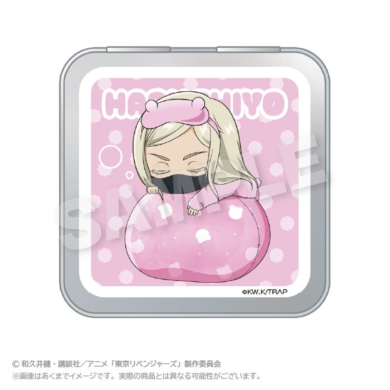 東京リベンジャーズ ふわみん缶ケース 三途春千夜 ("Tokyo Revengers" Fuwamin Can Case Sanzu Haruchiyo)