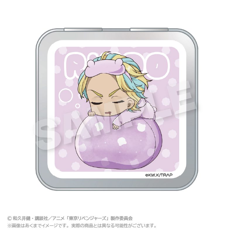 東京リベンジャーズ ふわみん缶ケース 灰谷竜胆 ("Tokyo Revengers" Fuwamin Can Case Haitani Rindo)