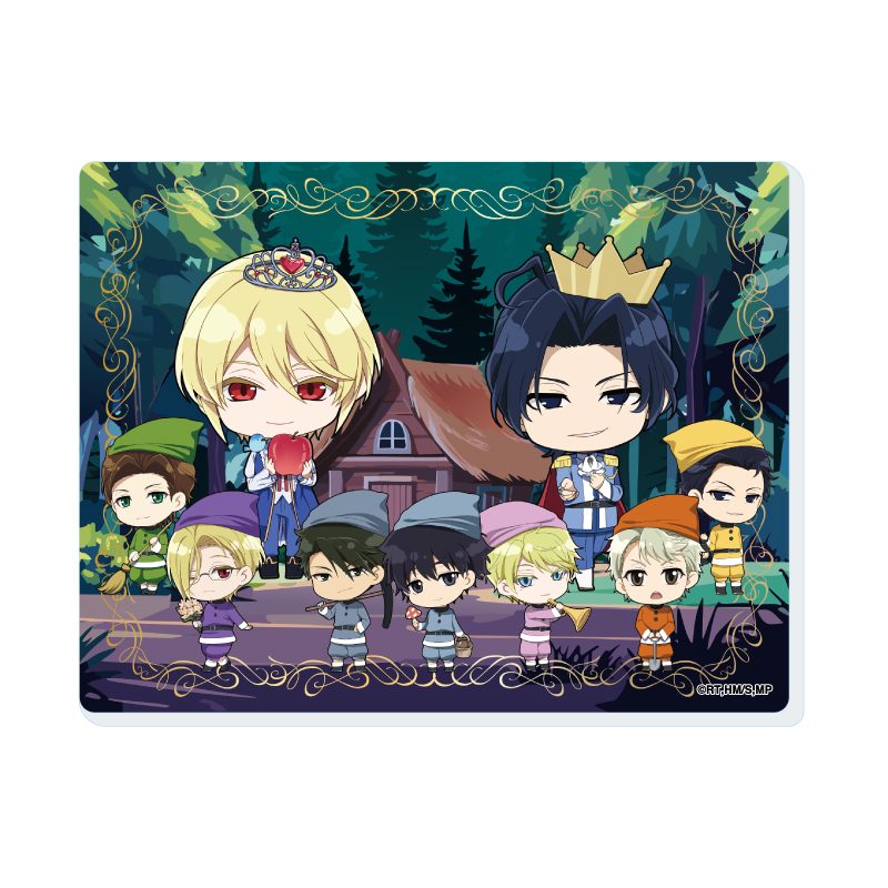 アクリルカード 憂国のモリアーティ 06 童話Ver. 集合デザイン(ミニキャライラスト) (Acrylic Card "Moriarty the Patriot" 06 Fairy Tale Ver. Group Design (Mini Character Illustration))