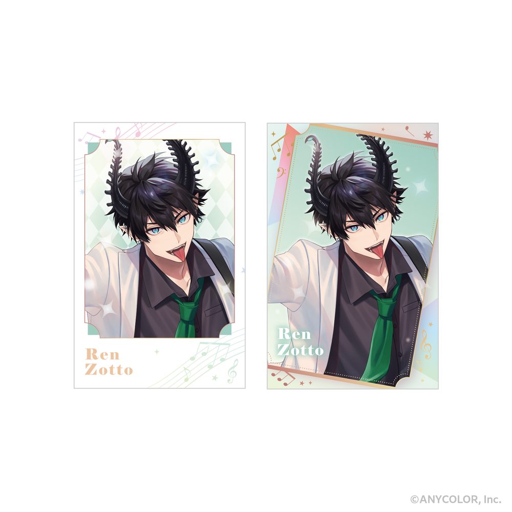 ILUNA フォト風カード2枚セット Ren Zotto (ILUNA Photo Style Card 2 Set Ren Zotto)