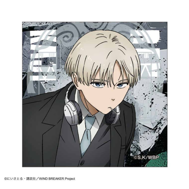 WIND BREAKER ステッカー スーツVer. 梶蓮 ("Wind Breaker" Sticker Suit Ver. Kaji Ren)