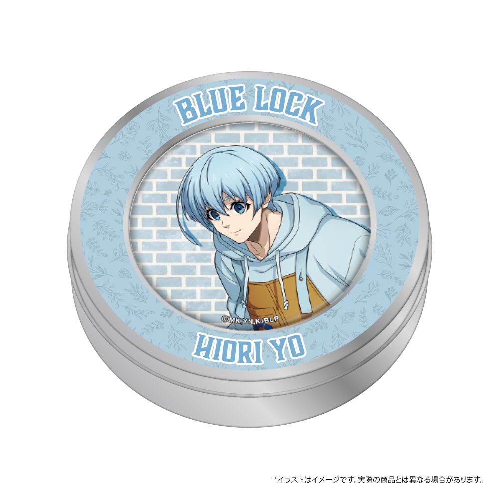 ブルーロック 缶マグネット付きギフト缶(栽培キット付き) 氷織羊(お花屋さん) ("Blue Lock" Gift Can with Can Magnet (with Cultivation Kit) Hiori Yo (Florist))