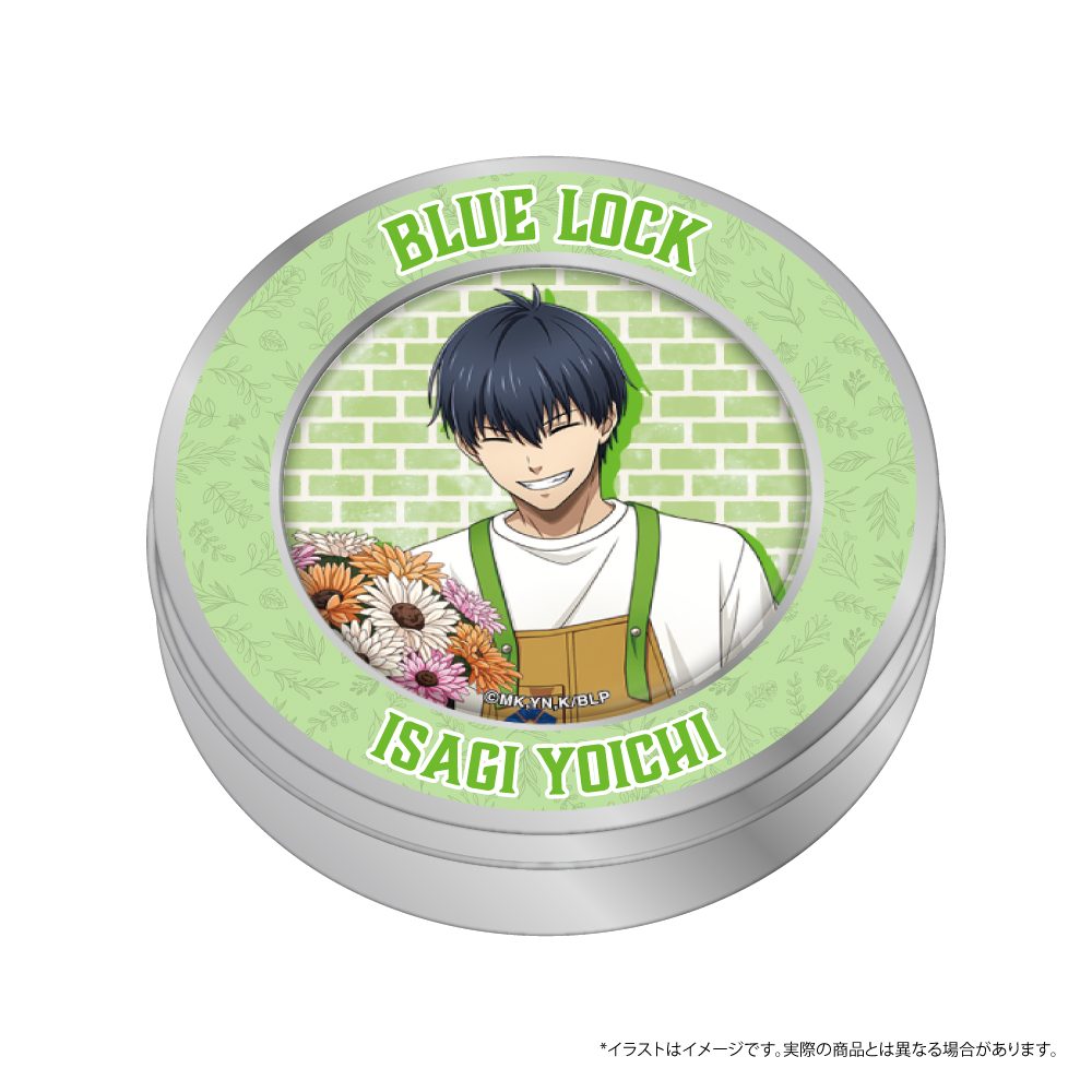 ブルーロック 缶マグネット付きギフト缶(栽培キット付き) 潔世一(お花屋さん) ("Blue Lock" Gift Can with Can Magnet (with Cultivation Kit) Isagi Yoichi (Florist))