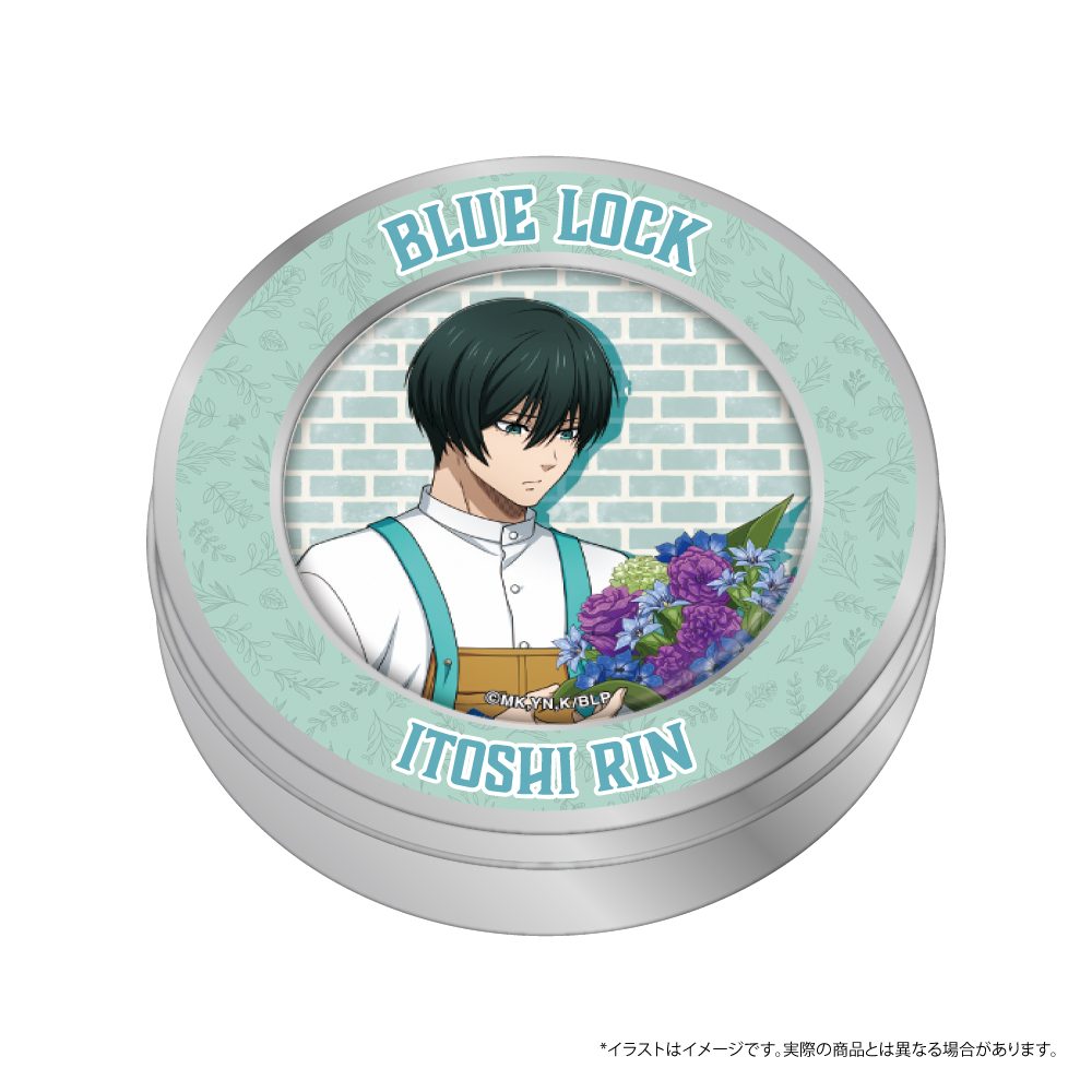 ブルーロック 缶マグネット付きギフト缶(栽培キット付き) 糸師凛(お花屋さん) ("Blue Lock" Gift Can with Can Magnet (with Cultivation Kit) Itoshi Rin (Florist))