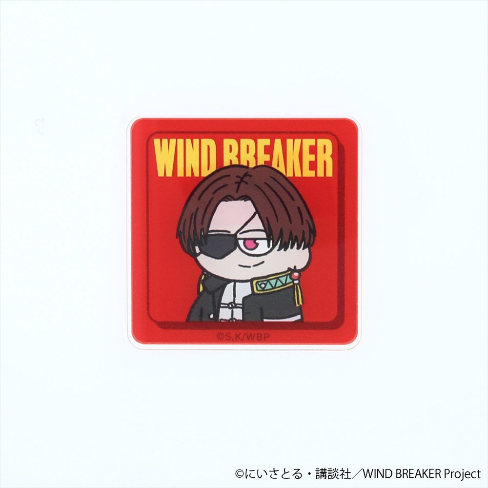 WIND BREAKER ジロリ アクリルステッカー 蘇枋隼飛 ("Wind Breaker" Jirori Acrylic Sticker Suo Hayato)