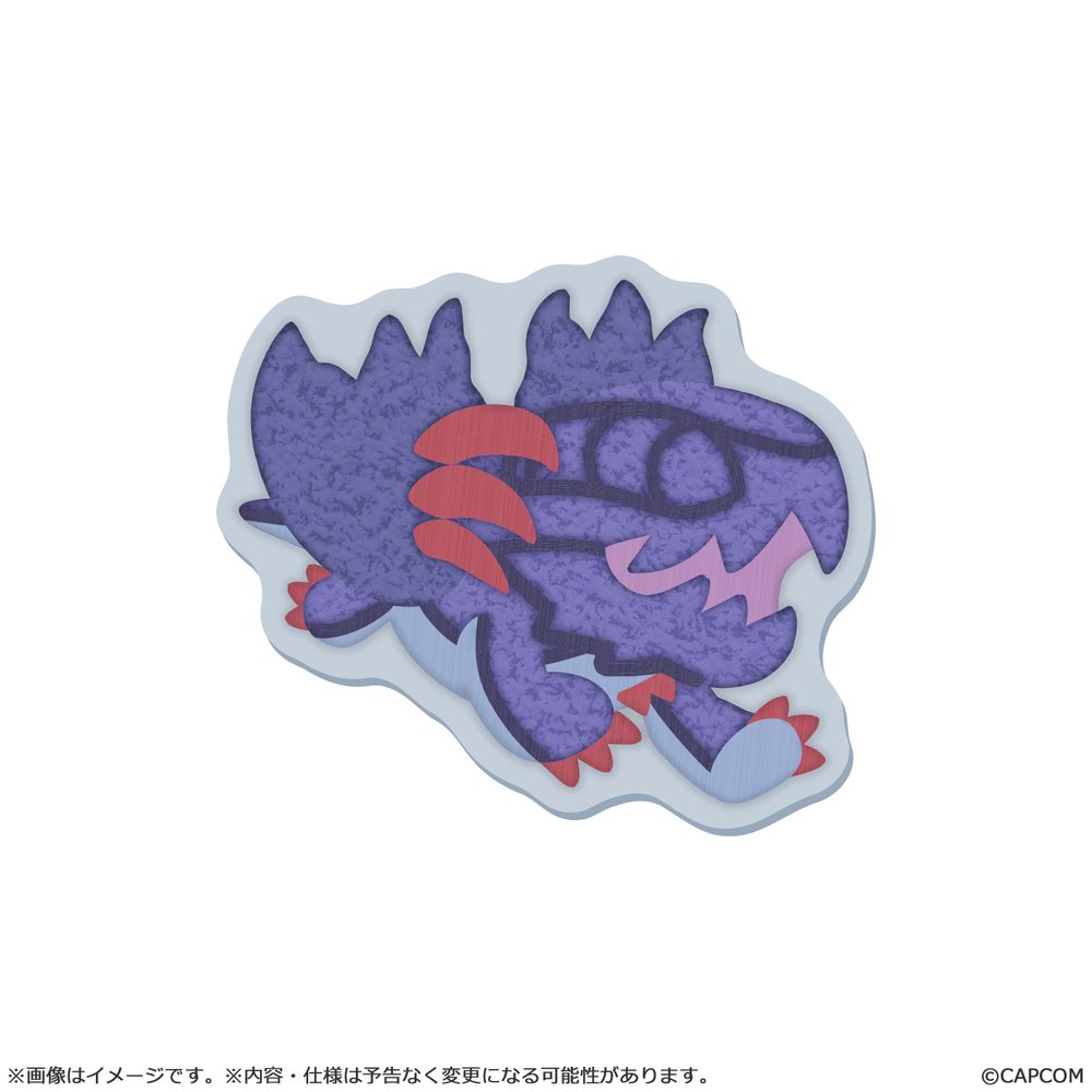 モンスターハンター モンでふぉ サガラ刺繍ステッカー ゴア・マガラ ("Monster Hunter" MonDefo Sagara Embroidery Sticker Gore Magala)